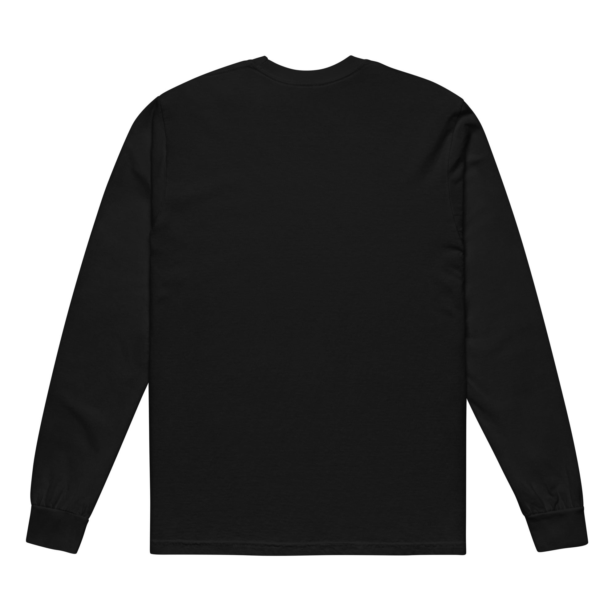 Black Heavyweight Long-Sleeve Shirt